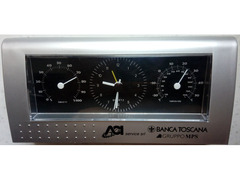 Orologio Sveglia Termometro Igrometro Analogico perfettamente funzionante