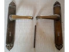 Maniglie per Porte in Ottone massiccio complete di tutto