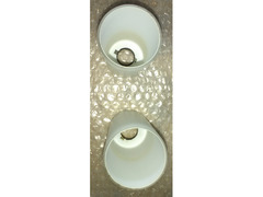 Lampadario 3 luci alogene da soffitto