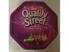 Scatola latta Ottagonale Quality Street grande da collezione