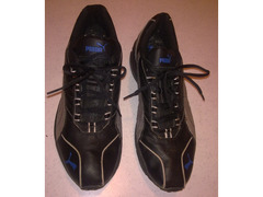 Scarpe Sportive Puma misura 46 in morbida pelle nera