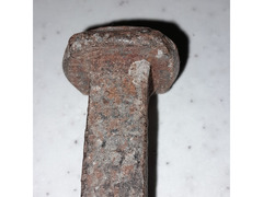 Chiodi Ferro Antichi Forgiati a mano lunghezze da 9 A 27 cm. periodo 1800.