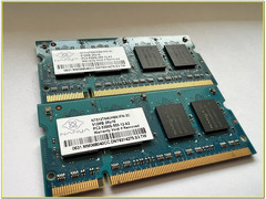 Memoria Ram SODIMM DDR2 2 x 512Mb Nanya
