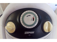 Caldobagno con timer marca Zephir da 2000 W Termocomfort Plus
