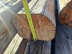 antiche travi legno stagionato