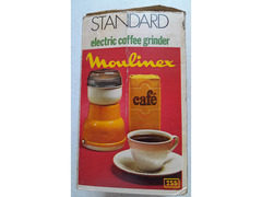 Macina Caffè elettrico vintage Moulinex (modello Type 255), prodotto in Francia negli anni '70 compl