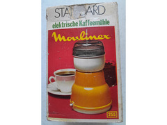 Macina Caffè elettrico vintage Moulinex (modello Type 255), prodotto in Francia negli anni '70 compl