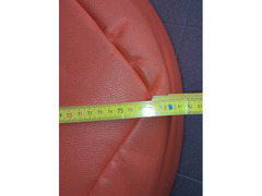 Pouf a Sacco a Pera (o bean bag) Poltrona di colore Arancione