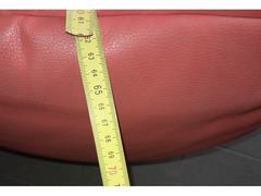 Pouf a Sacco a Pera (o bean bag) Poltrona di colore Arancione
