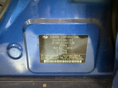 Autovettura Subaru WRX
