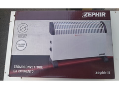 Termoconvettore Termoventilatore Zephir ZCV2000M DA Terra e da muro. Nuovo ancora da aprire la scato