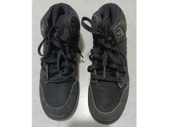Scarpe Nike Air Jordan 1 Flight 4 all Black misura 38