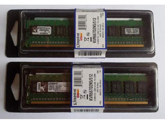 Memoria RAM DDR2 800MHz, 1 X 512MB,