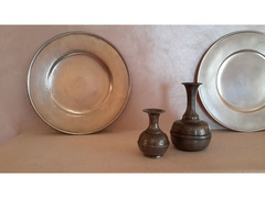 Collezione di oggetti in Peltro puro al 100%, riproduzioni Perfette degli oggetti di uso