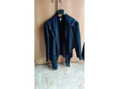 Giacca blu casual