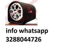 Subwoofer Auto Attivo Amplificato 500W Bass Reflex 25cm