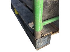Pedane pallet bancali con sponde smontabili