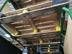 Pedane pallet bancali con sponde smontabili