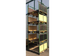 Pedane pallet bancali con sponde smontabili