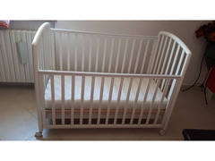 Lettino Pali Ciak Bianco