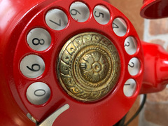 Riproduzione telefono antico