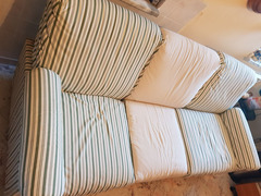 Divano letto 3 posti in tessuto marca Doimo
