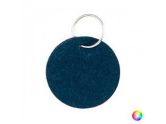 12 PORTACHIAVI MULTICOLORE IN FELCRO