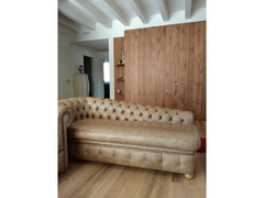 Coppia di divani mod. chesterfield Wama