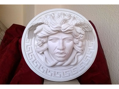 Il mito di Medusa, scultura con diametro di 23 cm