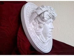 Il mito di Medusa, scultura con diametro di 23 cm