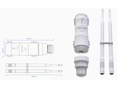 Ripetitore WiFi Esterno Potente 2,4 - 5 G