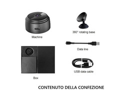 MIni Telecamera videosorveglianza Wifi per interno