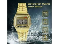OROLOGIO UNISEX A LED colore oro a prezzo conveniente