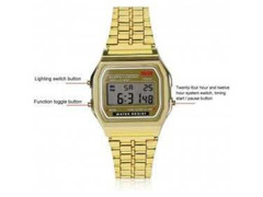 OROLOGIO UNISEX A LED colore oro a prezzo conveniente