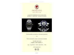 Gioielleria PREZIOSI Acquisto Vendita  Permuta Gioielli Orologi
