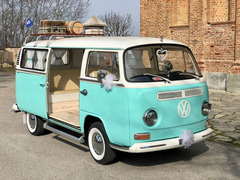 Noleggio Volkswagen VW T2 pulmino bus 9 posti matrimonio