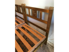 letto matrimoniale ferro e doghe o due singoli