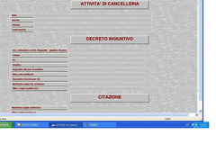SOFTWARE GESTIONALE - STUDIO  LEGALE SU PEN DRIVE O PER EMAIL