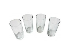 set di bicchieri piatti e caraffe 10 pezzi