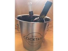 Secchio per ghiaccio in Acciaio Inox