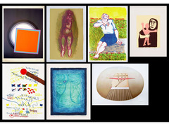 Litografie, Acqueforti, Tecnica mista, vari autori