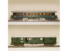 Rivarossi, Trix, Pocher, vagoni passeggeri , merci e binari