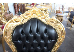 POLTRONA CELINE STILE BAROCCO MODERNO, REALIZZATO A MANO E PROVENIENTE DALL'EGITTO