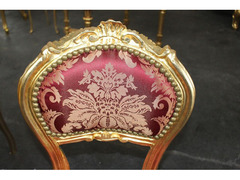 POLTRONA CHANTY STILE BAROCCO MODERNO, REALIZZATO A MANO E PROVENIENTE DALL'EGITTO