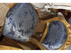 POLTRONA CHANTY STILE BAROCCO MODERNO, REALIZZATO A MANO E PROVENIENTE DALL'EGITTO
