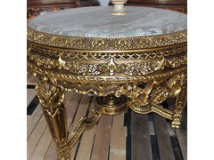 TAVOLINO OMAR STILE BAROCCO MODERNO, REALIZZATO A MANO E PROVENIENTE DALL'EGITTO