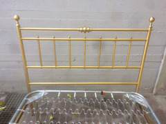 Letto ottone