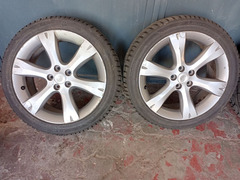 Cerchi in lega e gomme 215/45/17 Subaru Legacy "07 #2