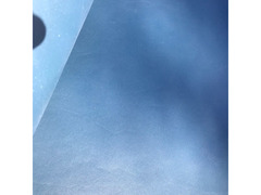 Cuoio azzurro per artigianato