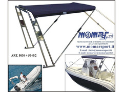 Roll bar per barca - gommoni